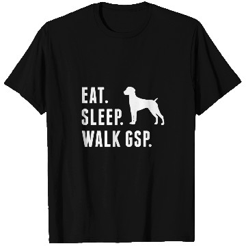 Discover Eat Sleep Walk German Shorthaired Pointer Dog T-Shirts