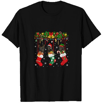 Discover Cane Corso In Sock xmass Reindeer Santa ELF Dog T-Shirts