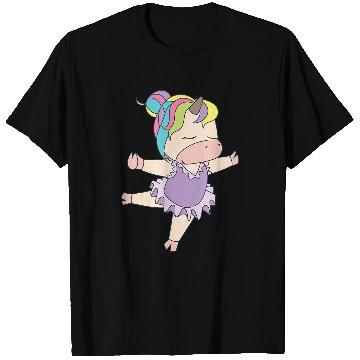 Discover Cool Ballet Dancer Unicorns Funny Classical Dancing Gift 2 T-Shirts