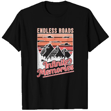 Discover Endless Roads Infinite Memories Road Trip 2 T-Shirts