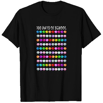 Discover 100 Balloons 100th Day of School T-Shirts