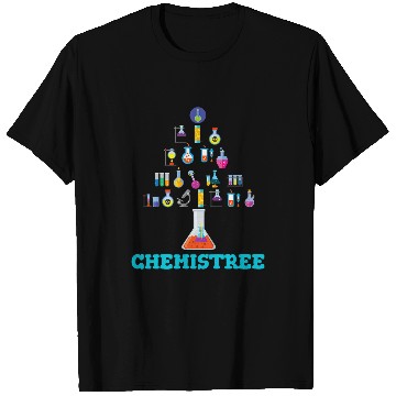 Discover Chemistree Funny Chemist Physics Theoretical Formula T-Shirts