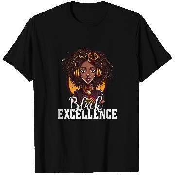 Discover Black Excellence African Pride Black History Month 1 T-Shirts