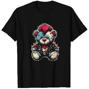 Discover Cute Rocker Teddy Bear Rock Music T-Shirts