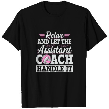 Discover Coaching Volleyball Design for a Assistant Volleyball coach T-Shirts