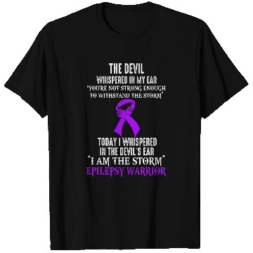 Discover I Am The Storm Epilepsy Awareness Warrior T-Shirts
