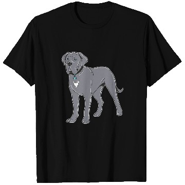 Discover Cane Corso Grey Blue Eyes T-Shirts