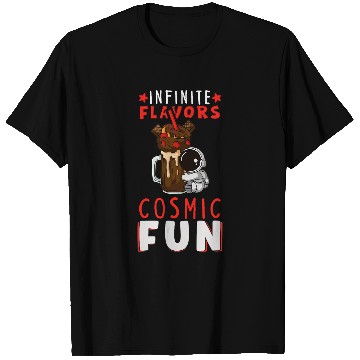 Discover Astronaut Astronomy Solar System Outer Space Kids Ice Cream 2 T-Shirts