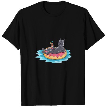 Discover Cane Corso Donut Beach Vacation Summer Travel Sea T-Shirts