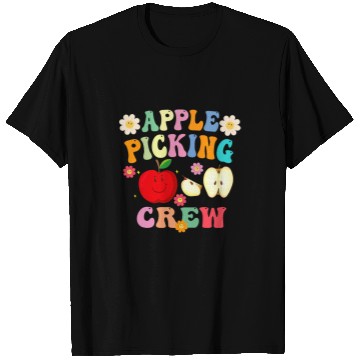Discover Funny Apple Picking Crew Apple Harvest Outfit Fall Autumn 21 T-Shirts