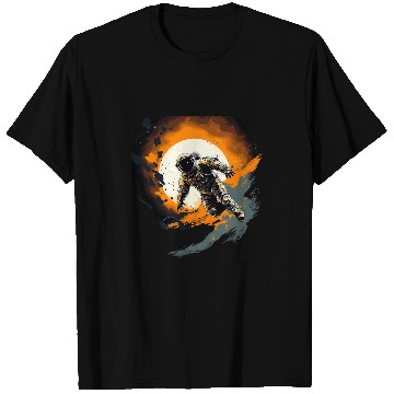 Discover astronaut floating in space Galactic spaceman Idea Creative 1 T-Shirts