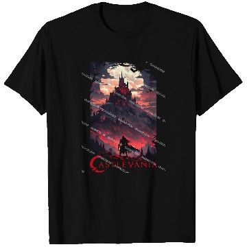 Discover Castlevania Design Classic T-Shirts