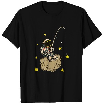 Discover Astronaut Fishing T-Shirts