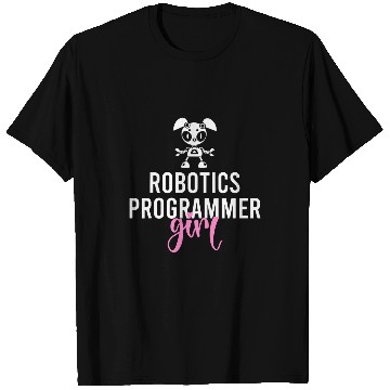 Discover Robotics Programmer Girl Machine Learning Computing Lover T-Shirts