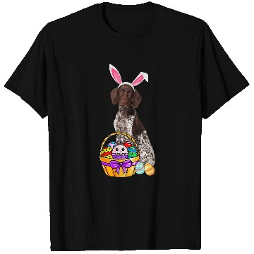 Discover Easter Egg Funny German Shorthaired Pointer Easter T-Shirts