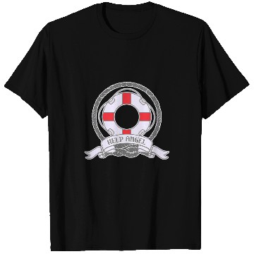 Discover Help Angel 2Life Buoy Bathmaster Lifeguard T-Shirts
