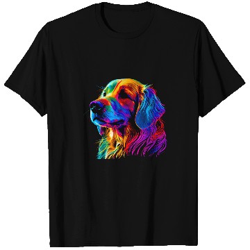 Discover Golden Retriever Designer T-Shirts
