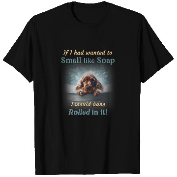 Discover Cocker Sprocker Spaniel pet dog funny brown cute pet T-Shirts