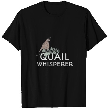 Discover Quail Whisperer Love Quails Bird Lover Gift T-Shirts