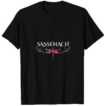 Discover Sassenach Dragonfly Gaelic Scottish Design T-Shirts