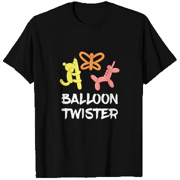 Discover Balloon Twister Professional Twisting Animal Balloon Artist T-Shirts
