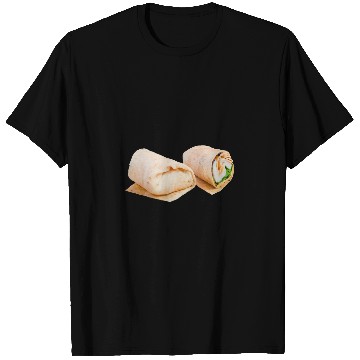 Discover Sandwich Wrap with Turkey and Cheese T-Shirts