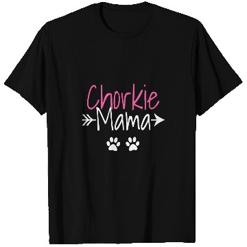 Discover Chorkie Mama Funny Yorkie Chihuahua Mix Mom T-Shirts