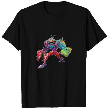 Discover Chowderhead 2Cool Clam Lobster Superhero Art T-Shirts