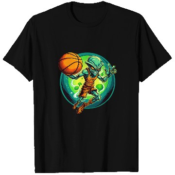 Discover Basketball Alien T-Shirts