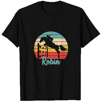 Discover Robin Name Gift 2Equestrian   Robin Horse Girl T-Shirts