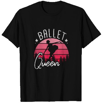 Discover Ballet Queen vintages Sunset Ballet Dancer Dancing Ballerina T-Shirts