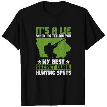 Discover Quail Hunter And Upland Game Bird Hunting T-Shirts