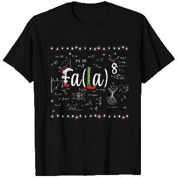 Discover Funny Christmas Nerd 2Cute Math Fa La La La La 21 T-Shirts