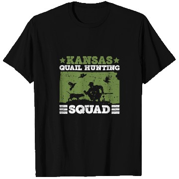 Discover Quail Hunting Kansas For Quail Hunter From Kansas T-Shirts