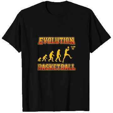 Discover Basketball Evolution for Basketball Players T-Shirts
