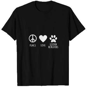 Discover Cute Golden Retriever 1 T-Shirts