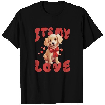 Discover Golden Retriever Valentines day 2024 Valentines T-Shirts