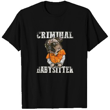 Discover Criminal Babysitter Correctional Officer 1 T-Shirts
