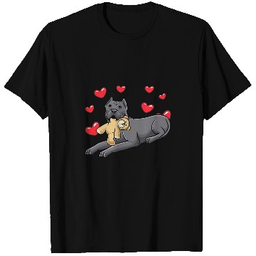 Discover Cane Corso Italiano Dog with Stuffed Animal T-Shirts