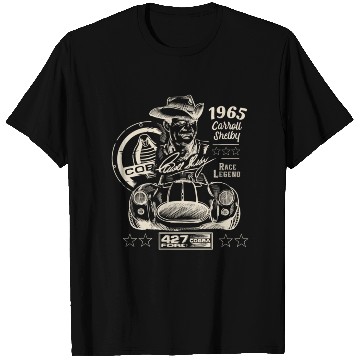 Discover Carroll Shelby Race Legend T-Shirts
