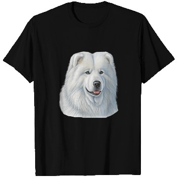Discover Dog Samoyed Winter Dog Lover Samoyed Mom T-Shirts