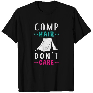 Discover Camping Lady Camper Family Vacation T-Shirts