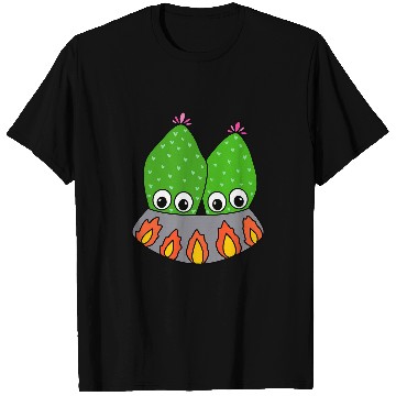 Discover Cacti Couple In A Nice Pot T-Shirts