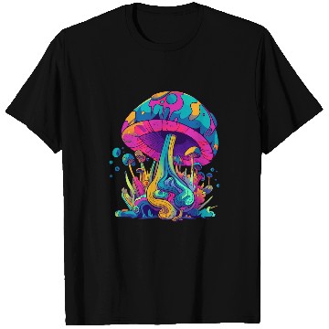Discover Cottagecore Aesthetic Mushroom Fungi Lover Mycology T-Shirts