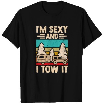 Discover Camper RV Camping Campground T-Shirts