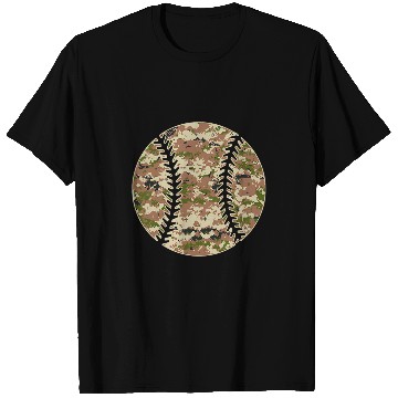Discover Digital Desert Camo Softball Desert Camouflage Softball T-Shirts