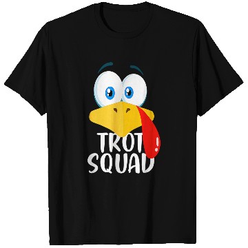 Discover Thanksgiving Running Turkey Trot Squad T-Shirts