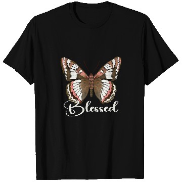 Discover Jesus Has My Back Butterfly Faith Christian T-Shirts