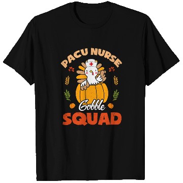Discover Pacu nurses Gobble Squad Turkey RN Thanksgiving Matching T-Shirts