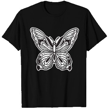 Discover Spooky Butterfly tattoo style occult Gothic T-Shirts